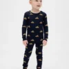 Bio-Pyjama-Set aus gebürsteter Baumwolle für Kinder und Babys