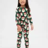 Bio-Pyjama-Set aus gebürsteter Baumwolle für Kinder und Babys