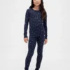 Bio-Pyjama-Set aus gebürsteter Baumwolle für Kinder und Babys