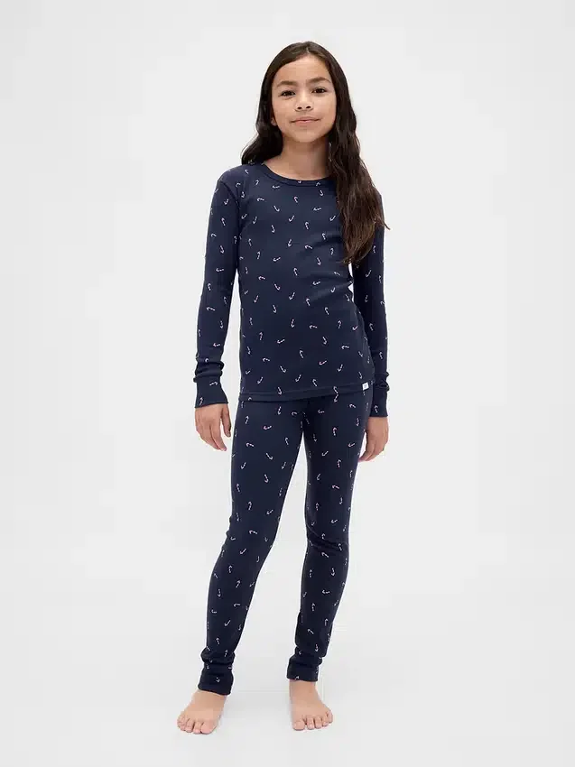 Bio-Pyjama-Set aus gebürsteter Baumwolle für Kinder und Babys