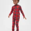 Bio-Pyjama-Set aus gebürsteter Baumwolle für Kinder und Babys
