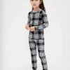 Bio-Pyjama-Set aus gebürsteter Baumwolle für Kinder und Babys