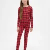 Bio-Pyjama-Set aus gebürsteter Baumwolle für Kinder und Babys