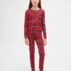 Bio-Pyjama-Set aus gebürsteter Baumwolle für Kinder und Babys