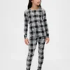Bio-Pyjama-Set aus gebürsteter Baumwolle für Kinder und Babys
