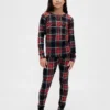Bio-Pyjama-Set aus gebürsteter Baumwolle für Kinder und Babys