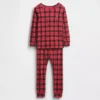 Bio-Pyjama-Set aus gebürsteter Baumwolle für Kinder und Babys