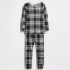 Bio-Pyjama-Set aus gebürsteter Baumwolle für Kinder und Babys