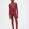 Bio-Pyjama-Set aus gebürsteter Baumwolle für Kinder und Babys
