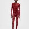 Bio-Pyjama-Set aus gebürsteter Baumwolle für Kinder und Babys