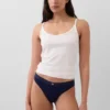 Bio-Stretch-Baumwoll-Tanga mit Logo