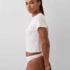 Bio-Stretch-Baumwoll-Tanga mit Logo