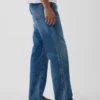 „Blue Relaxed Straight“-Jeans