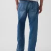 „Blue Relaxed Straight“-Jeans
