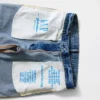 „Blue Relaxed Straight“-Jeans