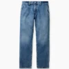 „Blue Relaxed Straight“-Jeans