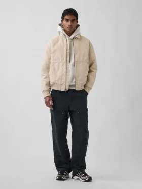 Bomberjacke aus Canvas