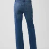 Bootcut-Jeans mit mittlerer Leibhöhe und lockerer Passform