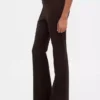 Boots-Hose mit hoher Leibhöhe aus Doppelstrick