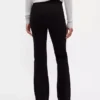 Boots-Hose mit hoher Leibhöhe aus Doppelstrick
