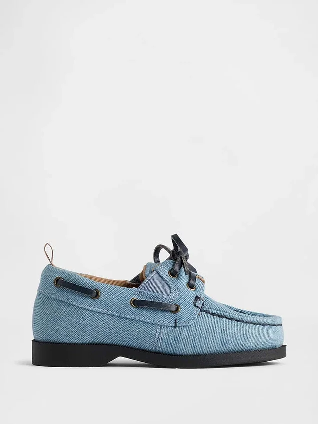 Bootsschuhe aus Denim für Kleinkinder