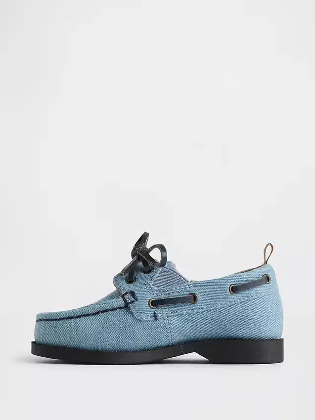 Bootsschuhe aus Denim für Kleinkinder
