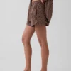Boxershorts aus Bio-Baumwollpopeline mit Streifenmuster
