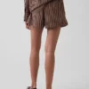 Boxershorts aus Bio-Baumwollpopeline mit Streifenmuster