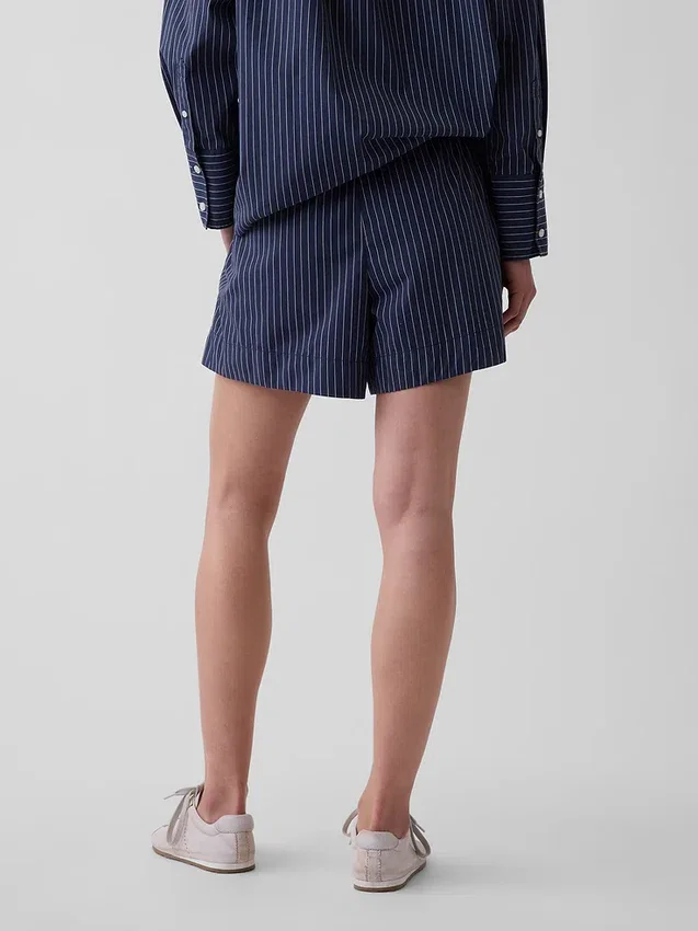 Boxershorts aus Bio-Baumwollpopeline mit Streifenmuster