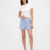 Boxershorts aus Flanell mit Logo