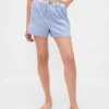 Boxershorts aus Flanell mit Logo