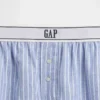 Boxershorts aus Flanell mit Logo