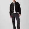 Boxy-Jeansjacke im Workwear-Stil