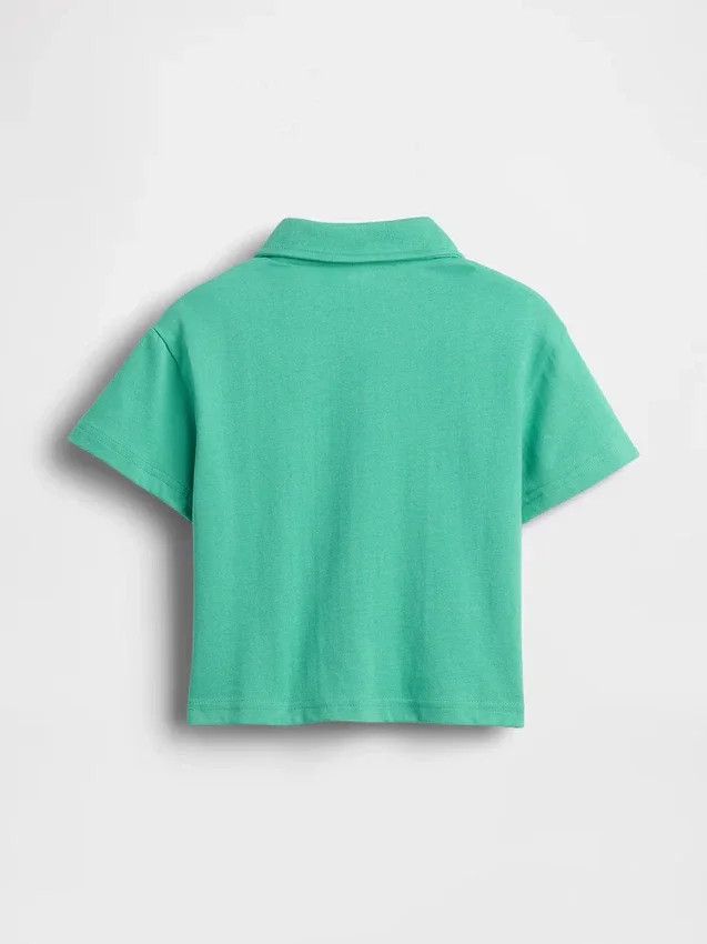 Boxy-Poloshirt für Baby & Kleinkind