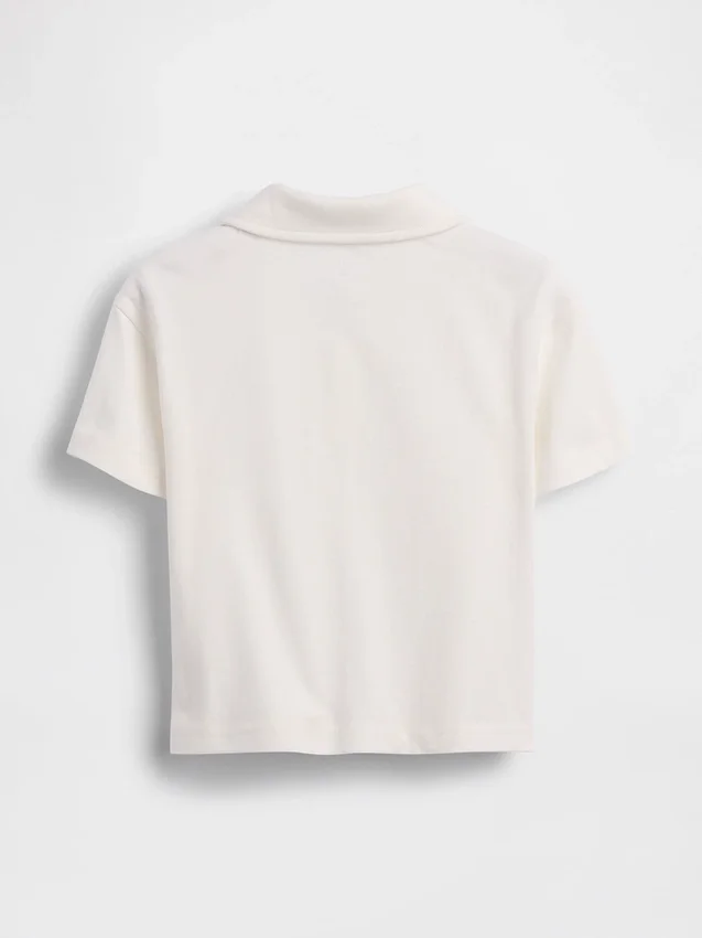 Boxy-Poloshirt für Baby & Kleinkind