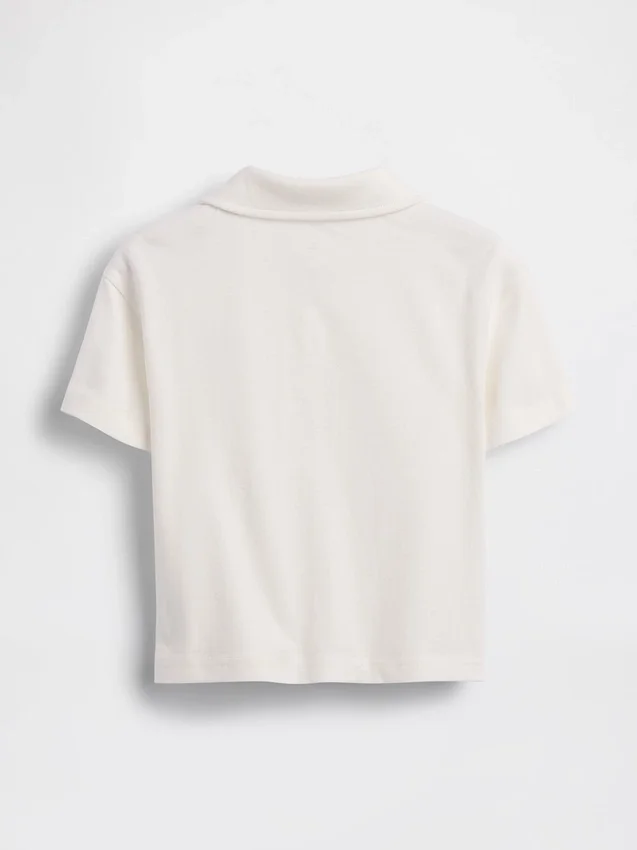 Boxy-Poloshirt für Baby & Kleinkind