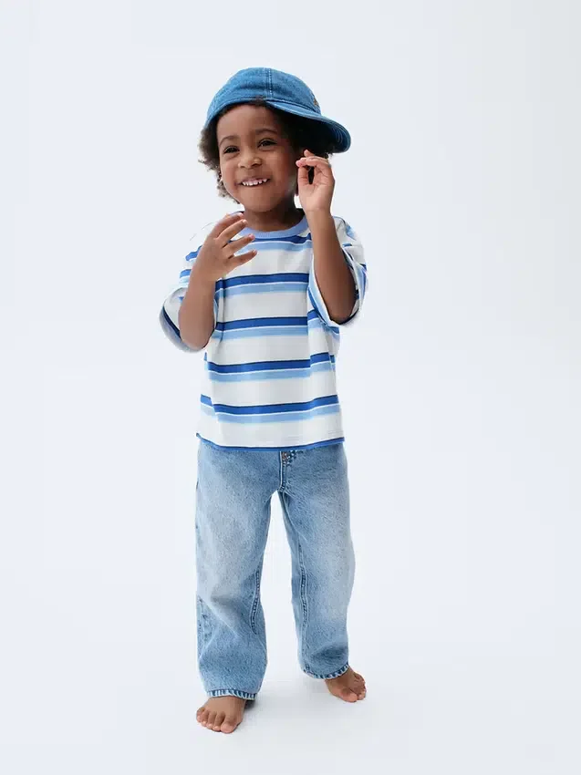 Boxy-T-Shirt für Baby & Kleinkind