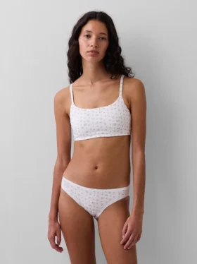 Bralette aus Bio-Stretch-Baumwolle