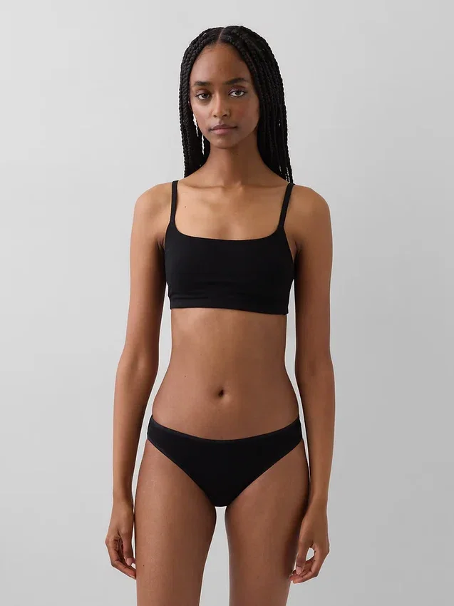 Bralette aus Bio-Stretch-Baumwolle