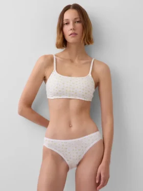 Bralette aus Bio-Stretch-Baumwolle