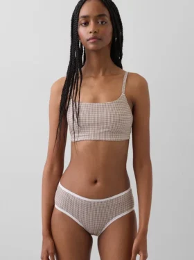 Bralette aus Bio-Stretch-Baumwolle