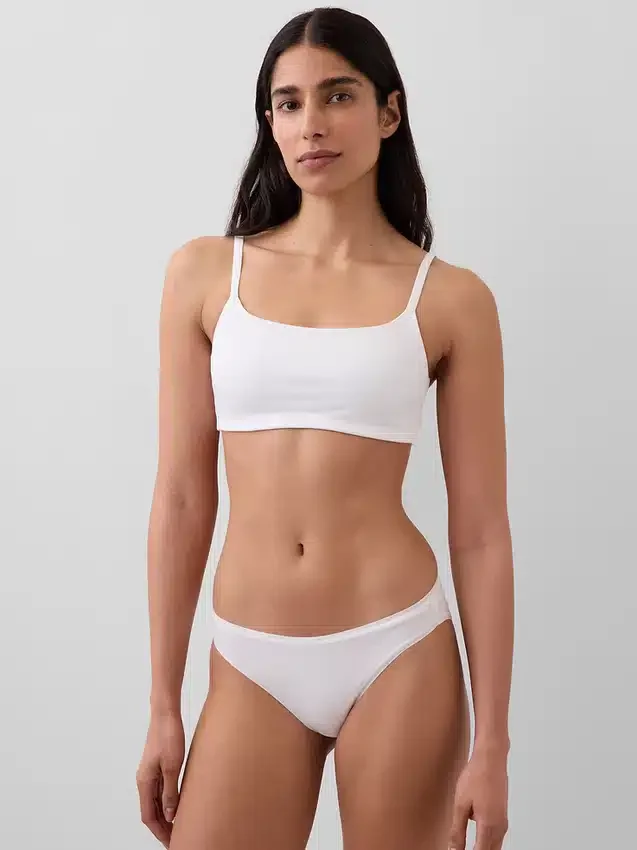 Bralette aus Bio-Stretch-Baumwolle
