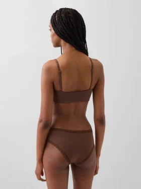 Bralette aus Bio-Stretch-Baumwolle
