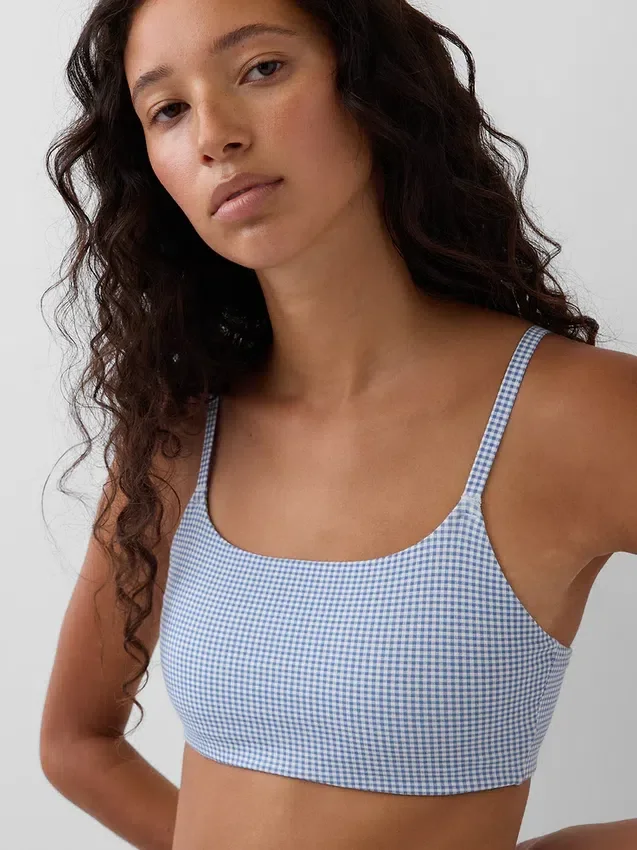 Bralette aus Bio-Stretch-Baumwolle