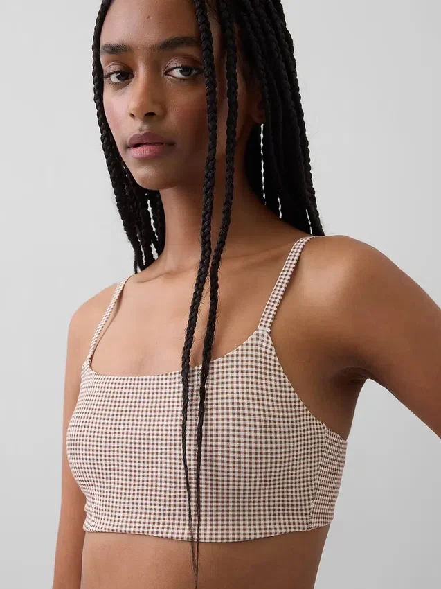 Bralette aus Bio-Stretch-Baumwolle