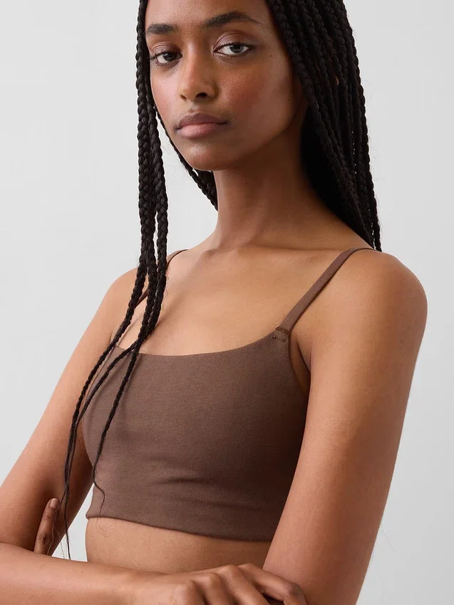 Bralette aus Bio-Stretch-Baumwolle