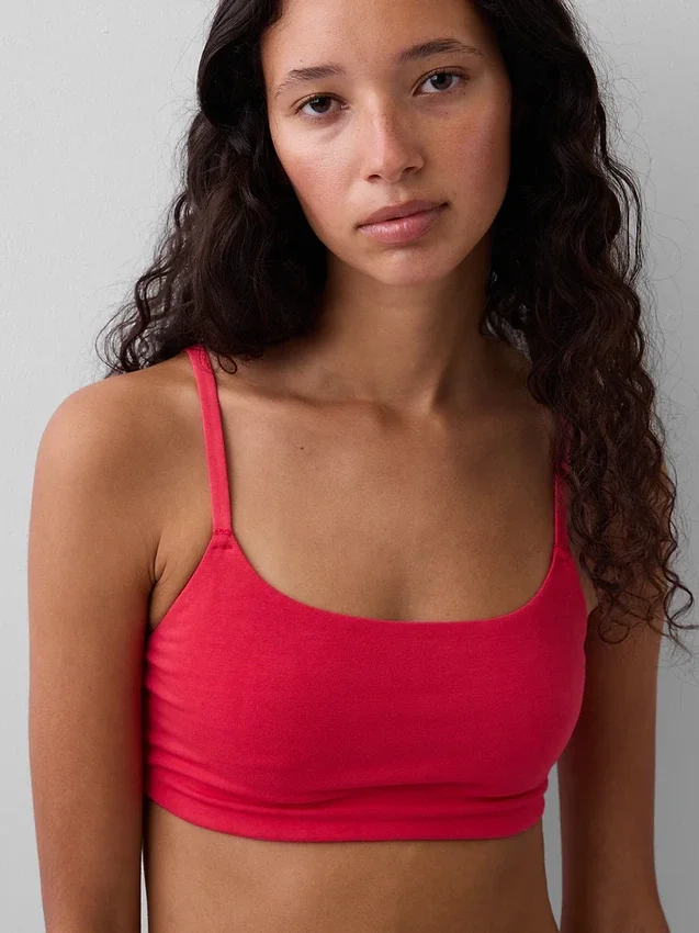 Bralette aus Bio-Stretch-Baumwolle