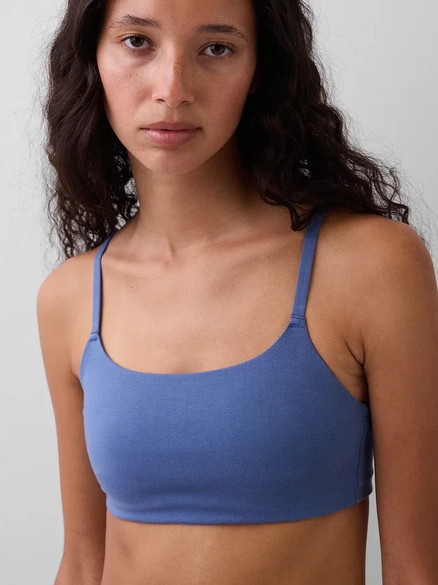 Bralette aus Bio-Stretch-Baumwolle