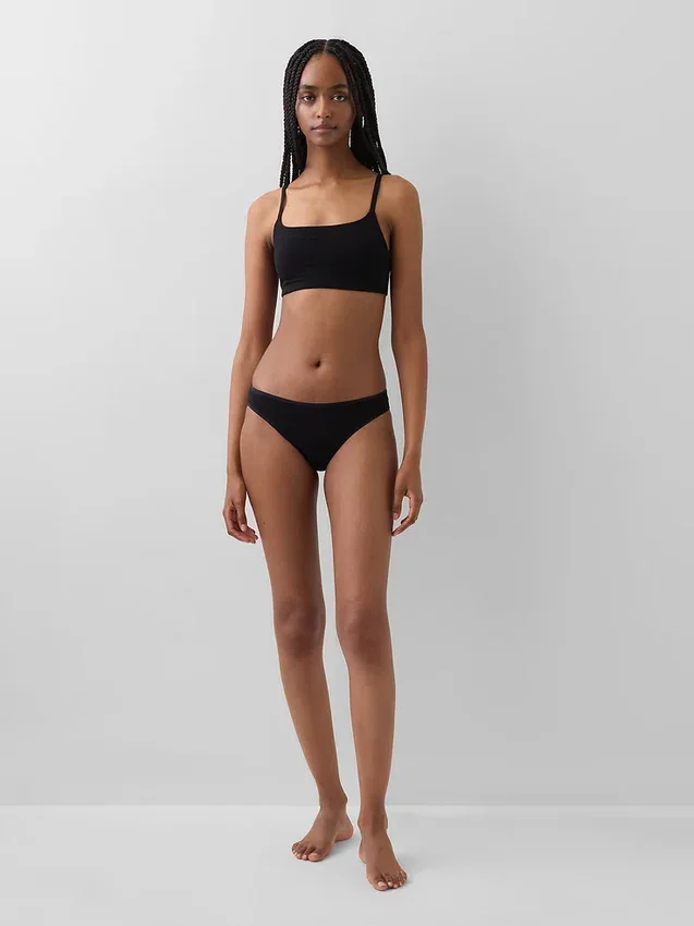 Bralette aus Bio-Stretch-Baumwolle
