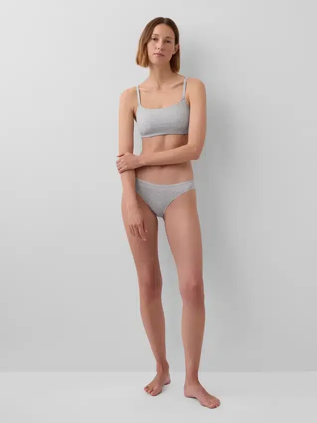 Bralette aus Bio-Stretch-Baumwolle